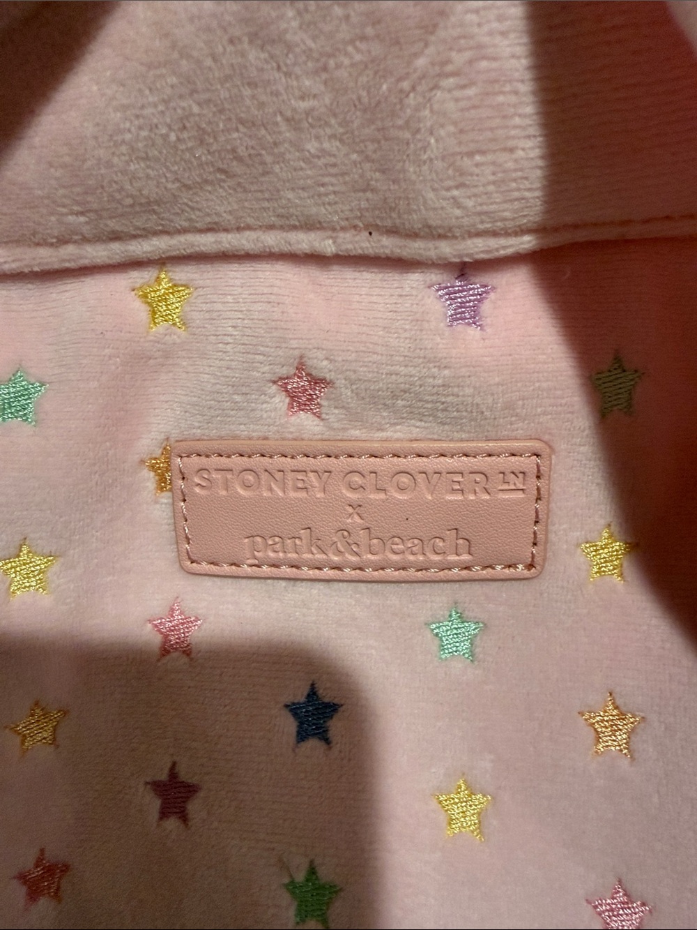 Stoney Clover Park & Beach Pink Star-Print Backpack - Picture 9 of 9
